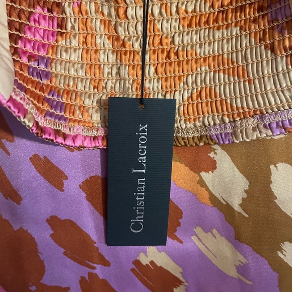 Christian Lacroix Wide Leg Pants and Top Set - Picture 9 of 11